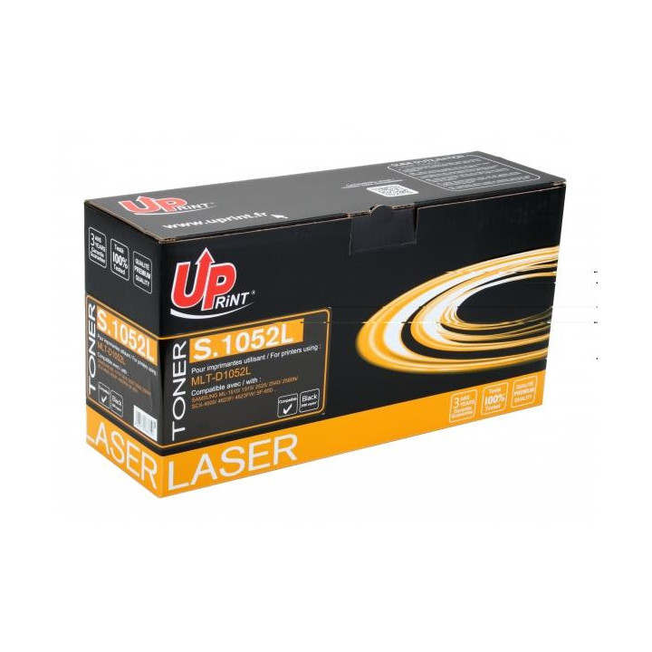 Тонер касета UPRINT MLT-D1052L, SAMSUNG ML1910/1915/2525 (MLT-1052L), 2500, Черен