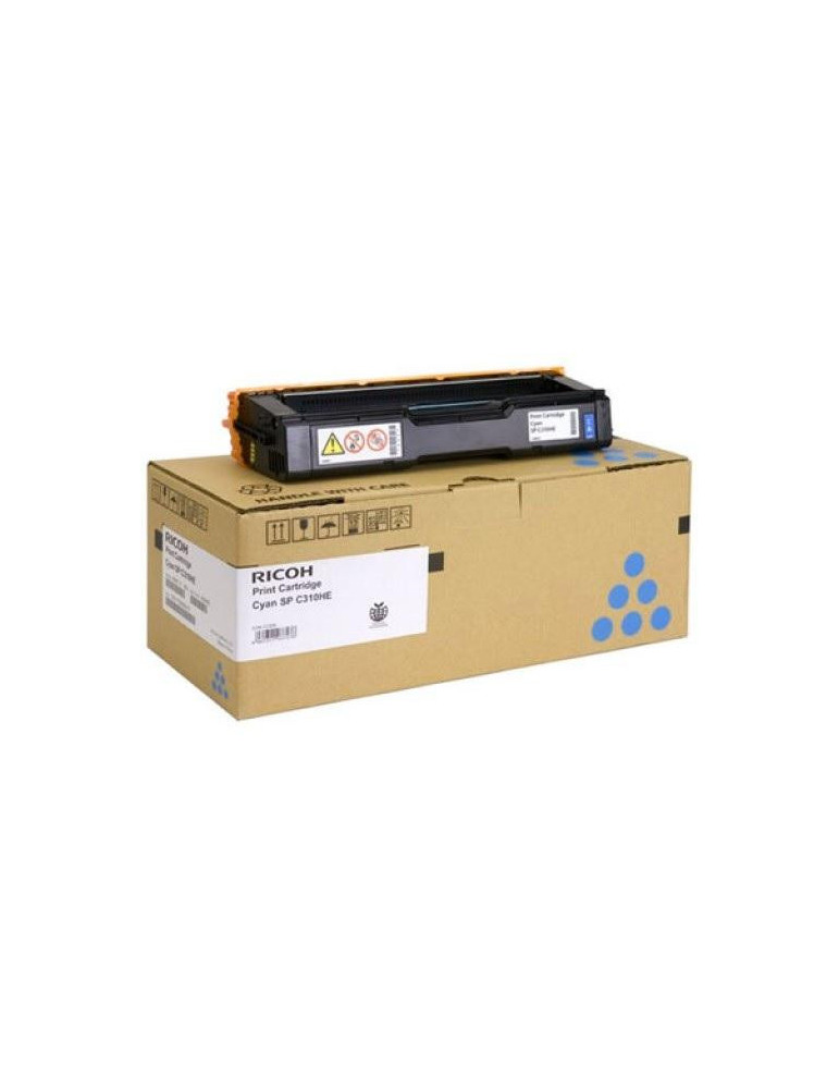 Тонер касета Ricoh SPC310HE, 6600 копия, Cyan