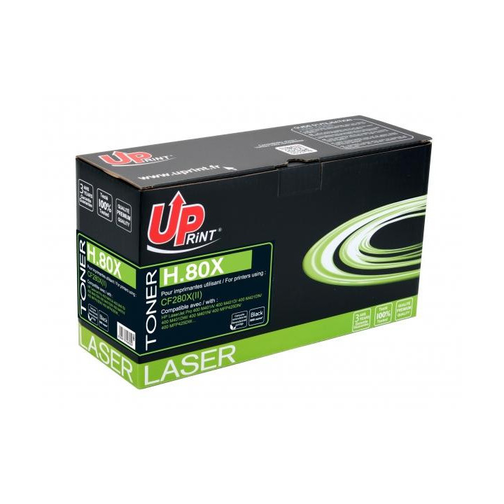 Тонер касета UPRINT CF280X, HP LJ Pro 400/ M401/M425, 6900, Черен