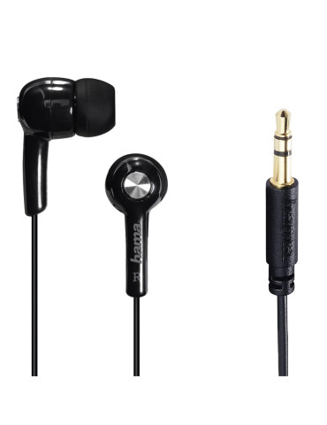 Слушалки HAMA Basic4Music, In-Ear, Черен