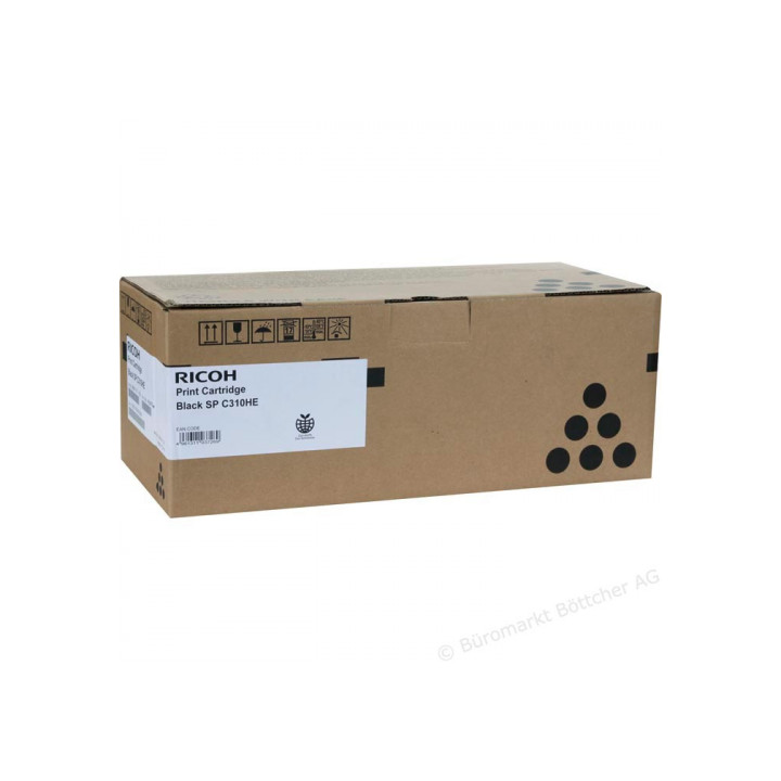 Тонер касета Ricoh SPC310HE, 7200 копия  Черен