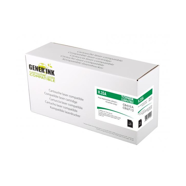 Тонер касета-универсална UPRINT CB435A/CB436A/CE285A/CE278A, HP/CANON, Черен