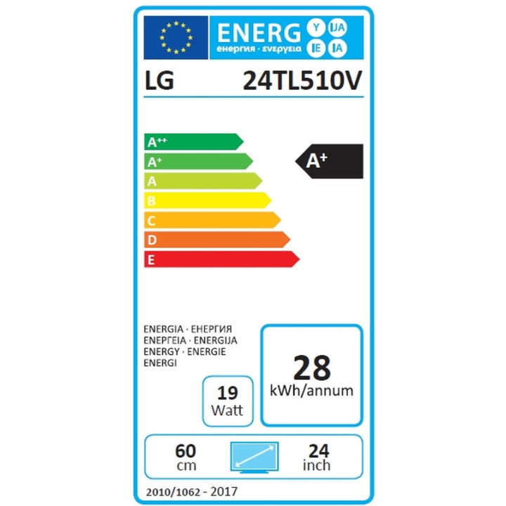 Монитор LG 24TL510V-WZ 23.6" бял