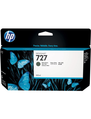 HP 727 300-ml Matte Black Designjet Ink Cartridge