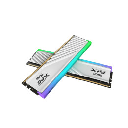 RAM памети Adata 16GB (2x8GB) DDR5 6000MHz, XPG LANCER Blade RGB, 1.35V, White - AX5U6000C3016G-DTLABRWH