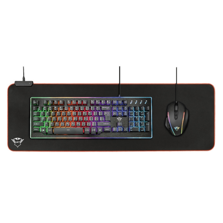 Геймърски пад Trust GXT 764 Glide-Flex XXL RGB