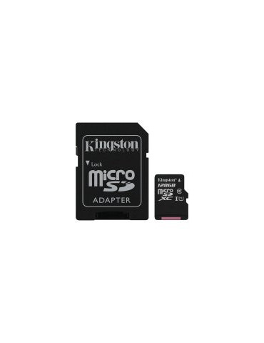 Карта памет Kingston 128GB micSDXC Canvas Select Plus   адаптер - SDCS2/128GB