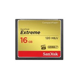 Карта памет SanDisk 64GB Extreme CF 120MB/s - SDCFXSB-064G-G46