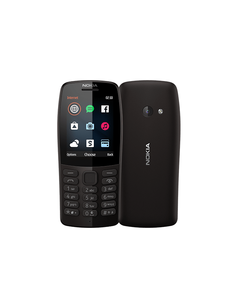 Телефон Nokia 210 DS черен