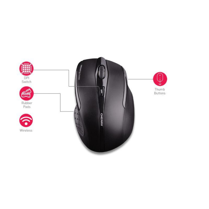 Безжична мишка Cherry MW 3000, черен