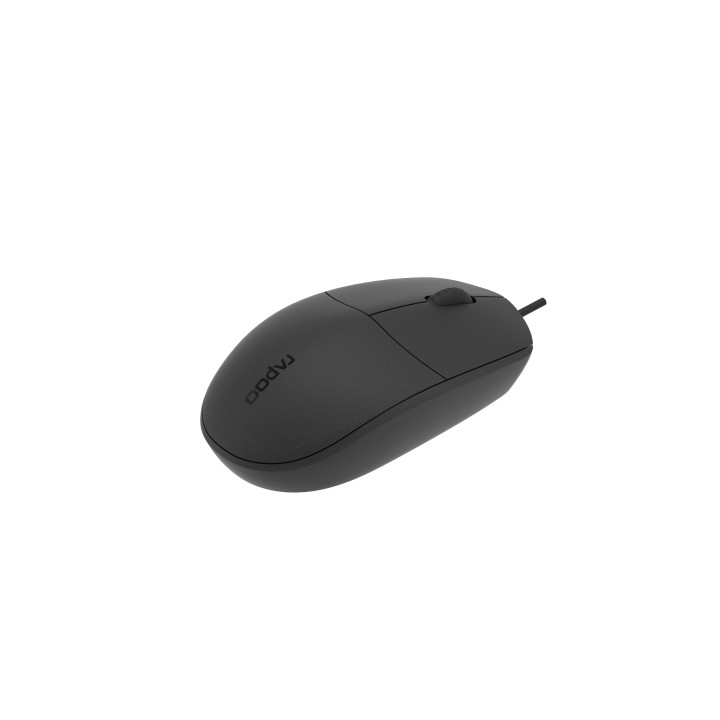 Мишка RAPOO N100, черен