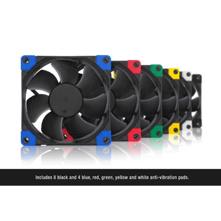 Вентилатор Noctua 80mm NF-A8 PWM chromax.black.swap