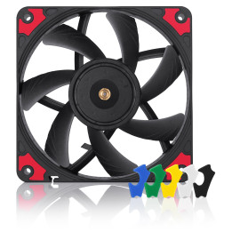 Вентилатор Noctua 120x120x15mm NF-A12x15 PWM chromax.black.swap