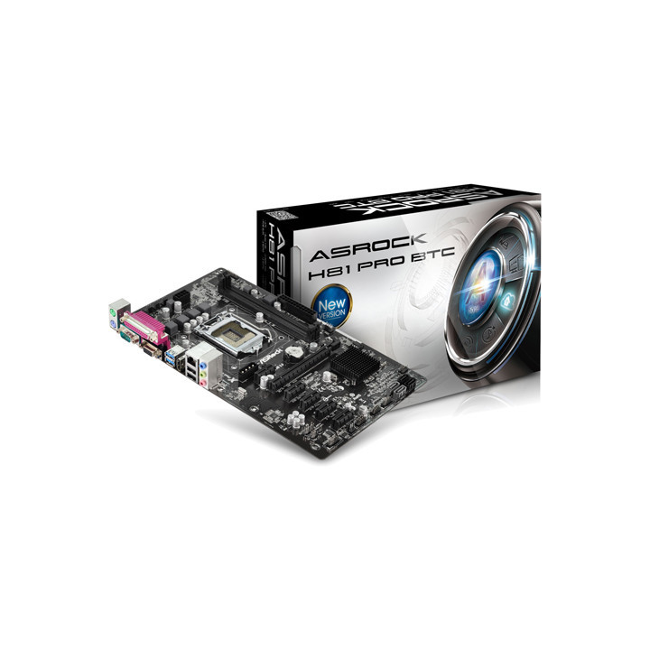 Дънна платка Asrock H81 Pro BTC LGA1150