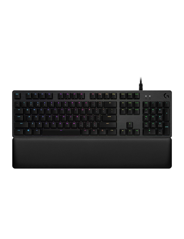 Механична геймърскa клавиатура Logitech G513 Carbon RGB, GX Brown Mechanical суичове