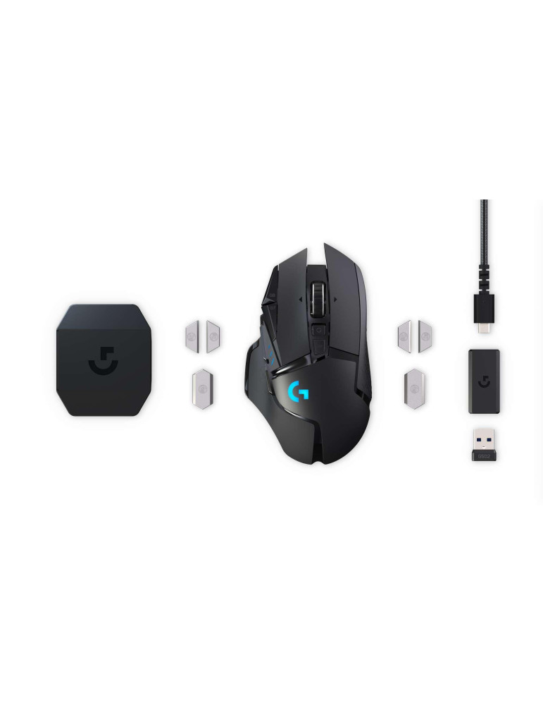 Безжична геймърска мишка Logitech G502 HERO LIGHTSPEED