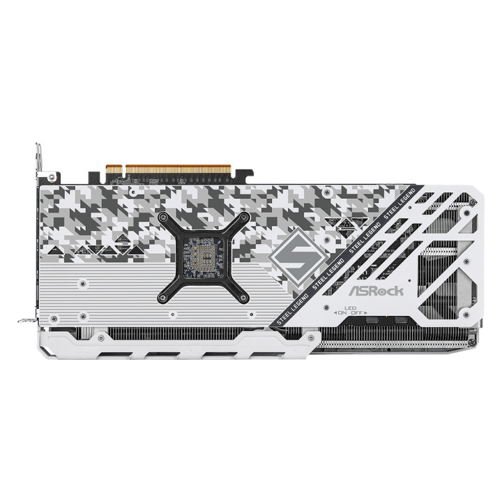 Видео карта AsRock AMD Radeon RX 7800 XT Steel Legend 16GB GDDR6 - RX7800XT SL 16GO