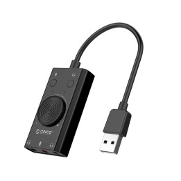Външна звукова карта Orico SC2-BK USB