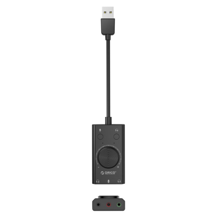 Външна звукова карта Orico SC2-BK USB