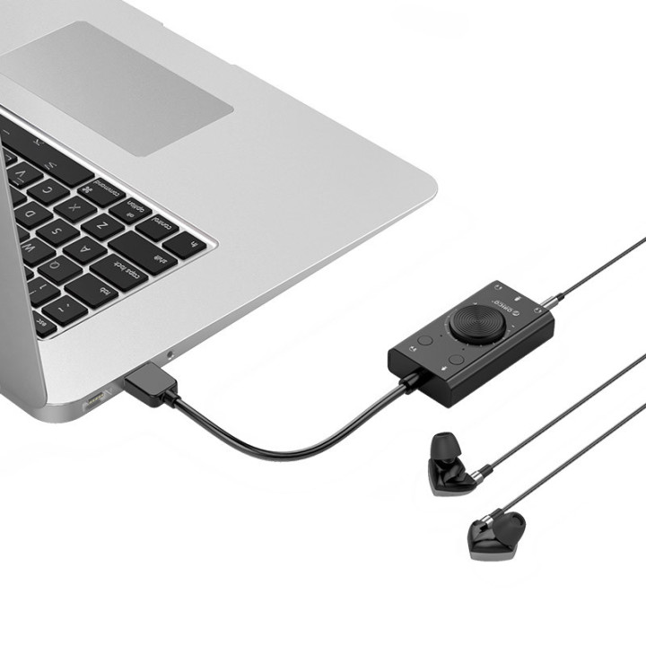 Външна звукова карта Orico SC2-BK USB