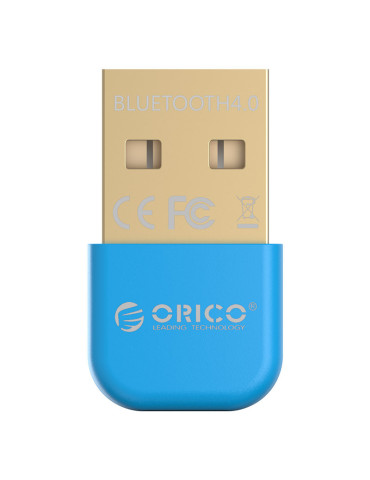 Orico блутут адаптер Bluetooth 4.0 USB adapter, blue - BTA-403-BL