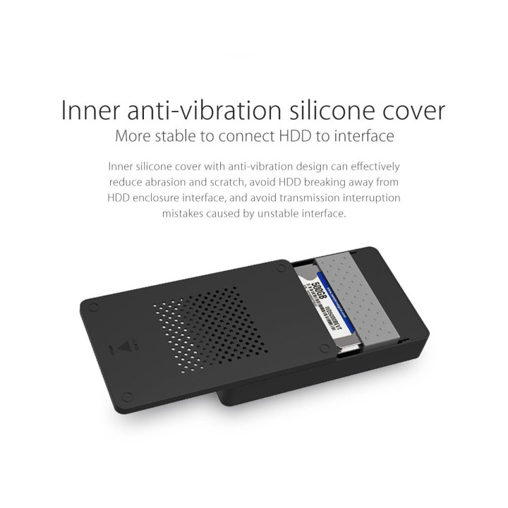 Кутия за диск Orico 3.5" -  USB3.0 UASP black - 3569S3