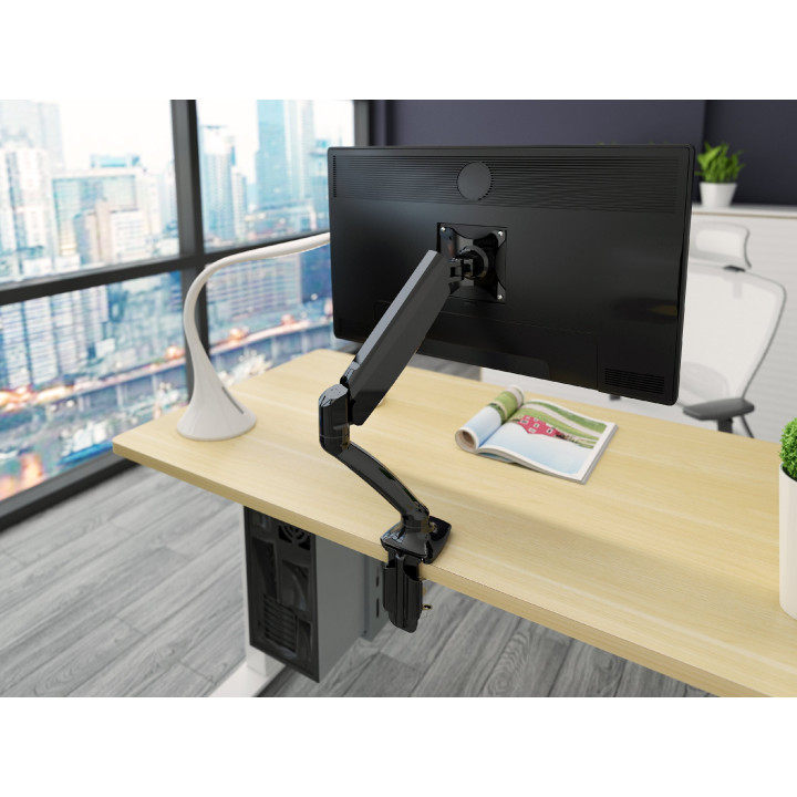 Стойка за монитор Makki GL501 Aluminuim Black - MA-GL501-BK