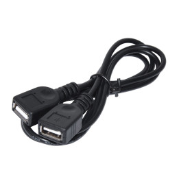 Кабел Makki USB 2.0 AF/AF 1m - MAKKI-CABLE-USB2-AFAF-1m