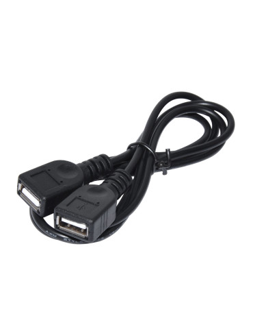 Кабел Makki USB 2.0 AF/AF 1m - MAKKI-CABLE-USB2-AFAF-1m