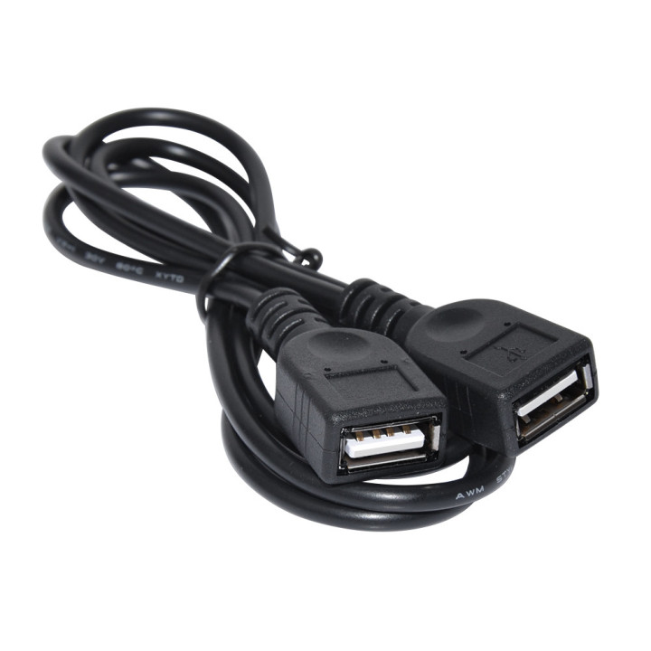 Кабел Makki USB 2.0 AF/AF 1m - MAKKI-CABLE-USB2-AFAF-1m