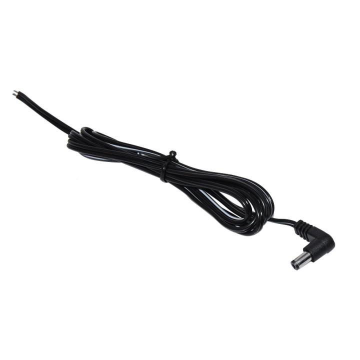 Кабел Makki DC 0-48V jack 5.5x2.1mm,  2x0.5mm - 1.5m