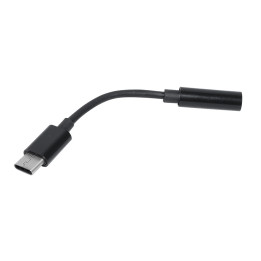 Преходник Makki Type-C M to 3.5mm audio jack 4P F, Black - MAKKI-CBL-C-AUDIO-BK