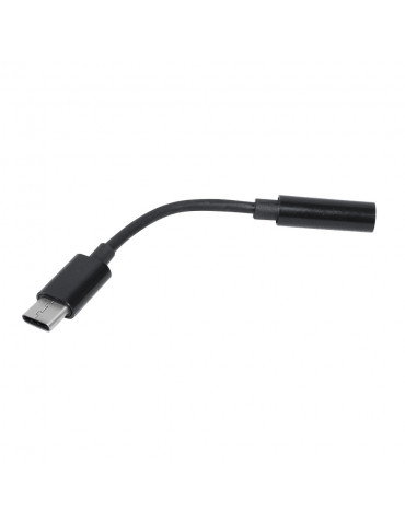 Преходник Makki Type-C M to 3.5mm audio jack 4P F, Black - MAKKI-CBL-C-AUDIO-BK