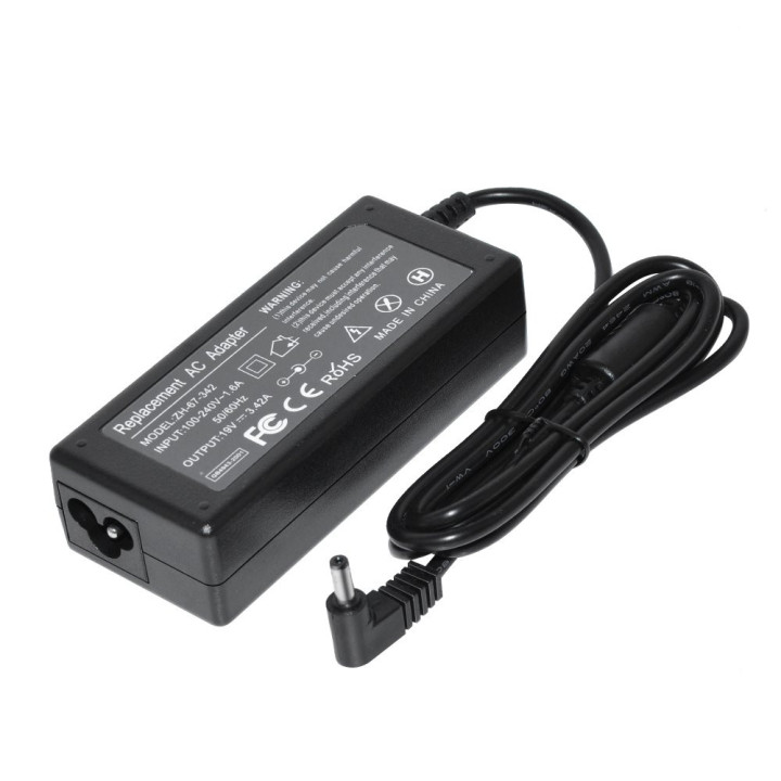 Зарядно за лаптоп заместител Makki за ASUS/ACER 19V 3.42A 65W 4.0x1.35mm - MAKKI-NA-AC-03