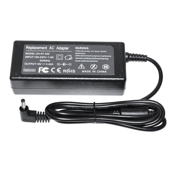 Зарядно за лаптоп заместител Makki за ASUS/ACER 19V 3.42A 65W 4.0x1.35mm - MAKKI-NA-AC-03