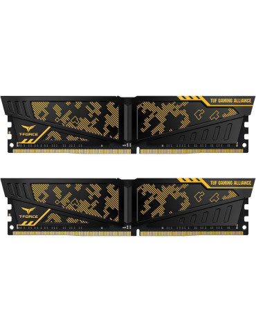 RAM памет Team Group 16GB (2x8GB) 3200MHz T-Force Vulcan TUF - TLTYD416G3200HC16CDC01