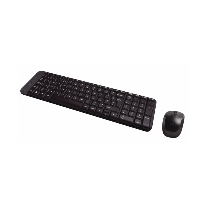 Безжичен комплект клавиатура с мишка Logitech MK220 -920-003161