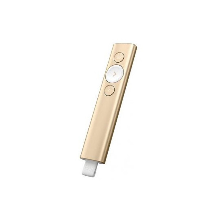 Презентатор Logitech Spotlight Presentation Remote златист - 910-004862