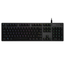 Геймърска механична клавиатура Logitech G512 Carbon GX Blue Clicky