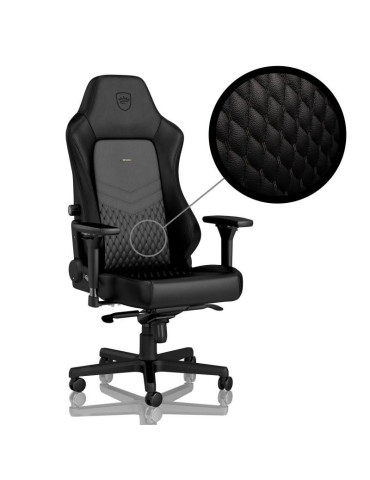 Геймърски стол noblechairs HERO Real Leather, Black