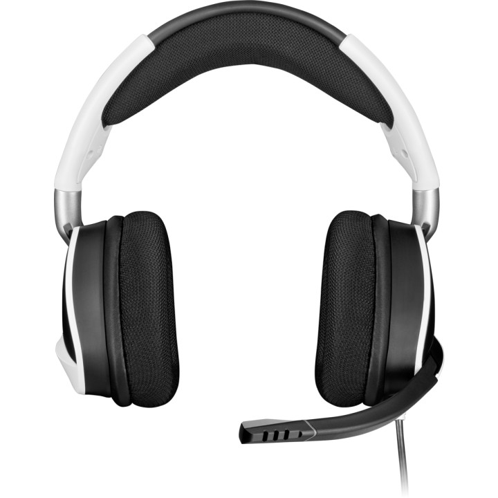 Геймърски слушалки Corsair VOID RGB ELITE USB бял - CA-9011204-EU