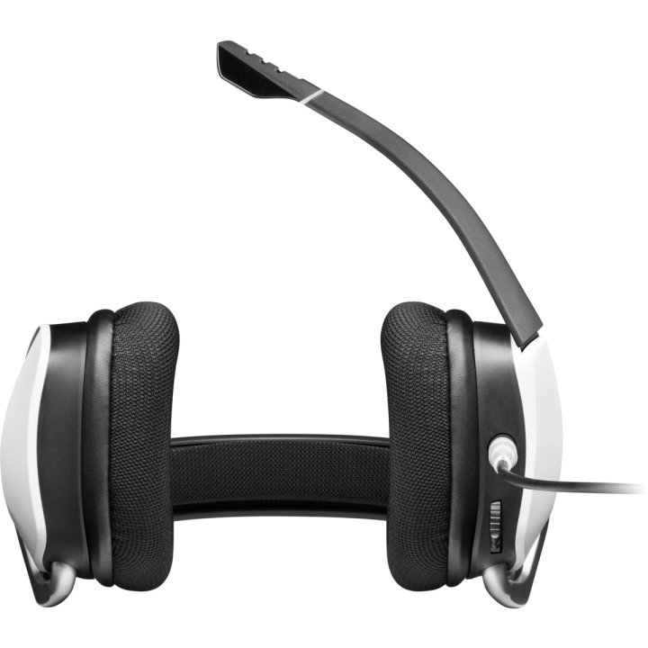 Геймърски слушалки Corsair VOID RGB ELITE USB бял - CA-9011204-EU
