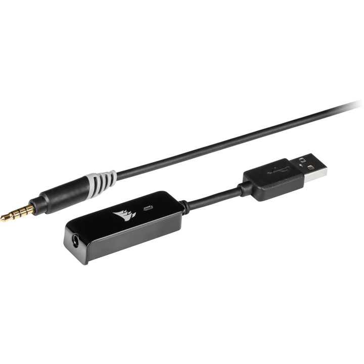 Геймърски слушалки Corsair VOID ELITE карбон - CA-9011205-EU
