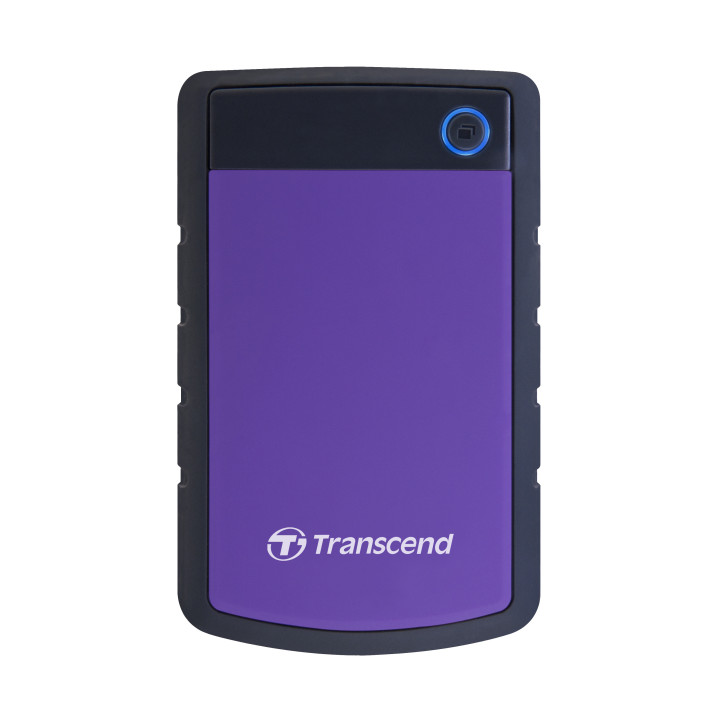 Твърд  диск Transcend 2TB StoreJet 25H3 USB3.1 2.5" Rubber Case, Anti-Shock, Purple