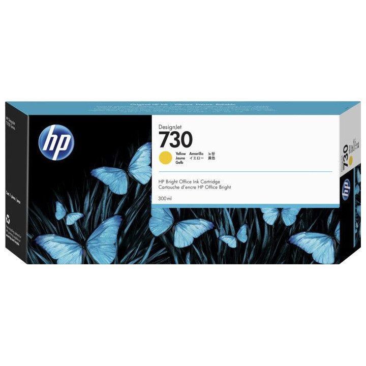 Консуматив HP 730 300-ml Yellow DesignJet Ink Cartridge