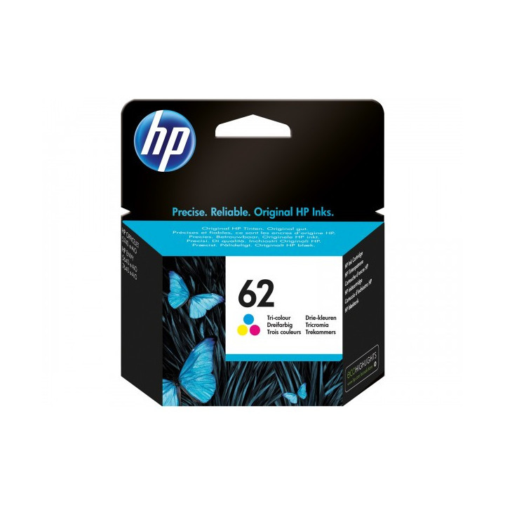 Консуматив HP 62 Standard Original Ink Cartridge  CMY   Page Yield 165  HP ЕNVY 5640  7640