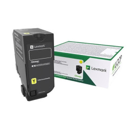 Lexmark CS727de/728de/CX727de Standard Standard Yellow Return Programme Toner Cartridge