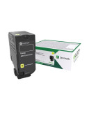 Lexmark CS727de/728de/CX727de Standard Standard Yellow Return Programme Toner Cartridge