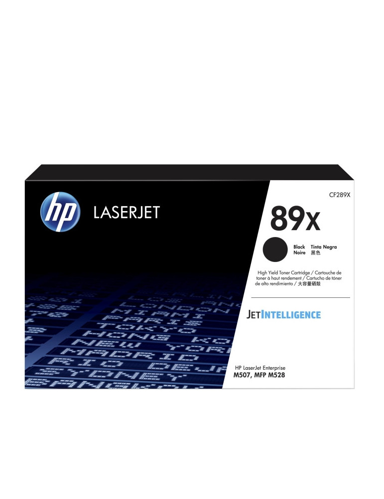 HP 89X Black LaserJet Toner Cartridge