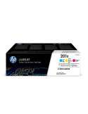 HP 201X 3-pack High Yield Cyan/Magenta/Yellow Original LaserJet Toner Cartridges